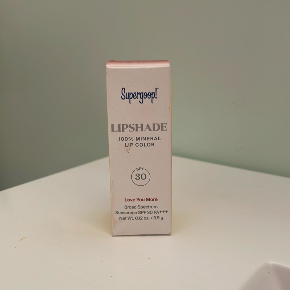 Supergoop! Lipshade love you more